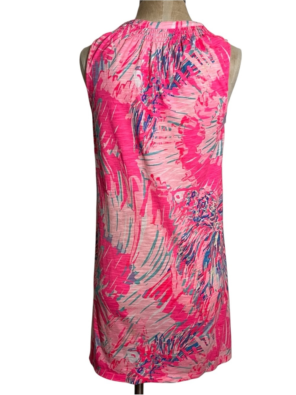 Lilly Pulitzer Pink Sleeveless Dress Essie Dress Never Been Betta NWOT — Small - Picture 4 of 10